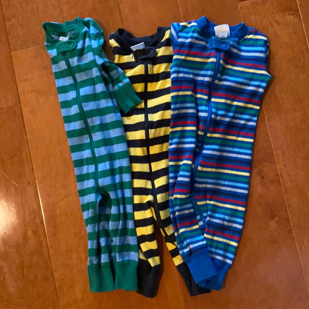 Set of 3 - 6-12m Hanna Andersson PJs
